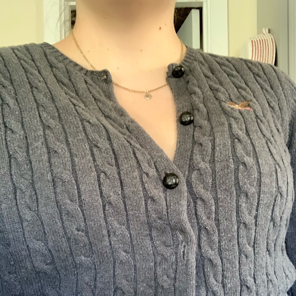 vintage american living cardigan